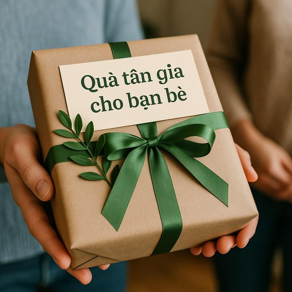 Quà tân gia cho bạn bè