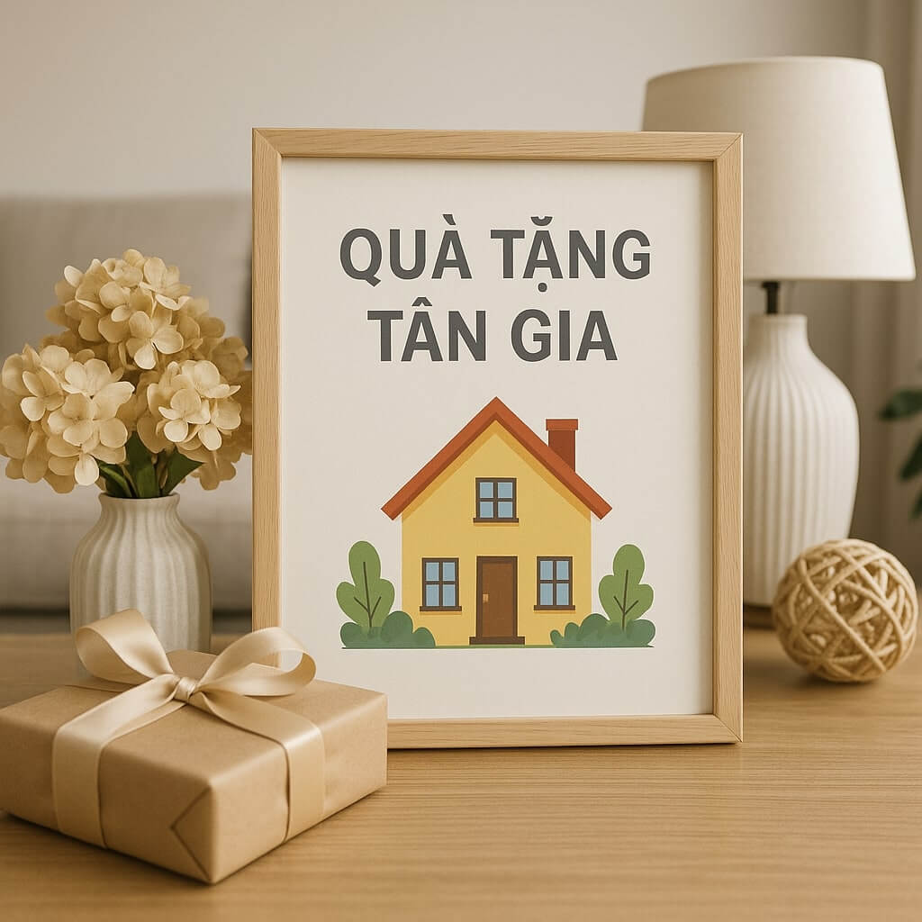Quà tặng tân gia trang trí nội thất