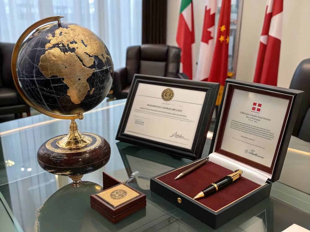 Quà Tặng Để Bàn Làm Việc Cao Cấp Cho Sếp